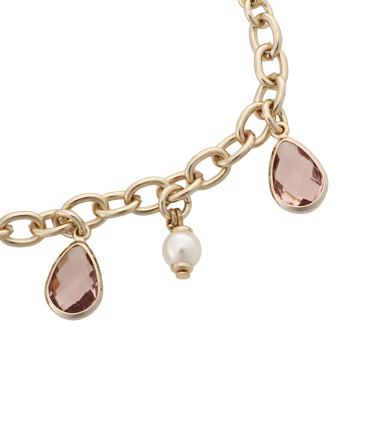 クリアラメフラワーバッグチャーム