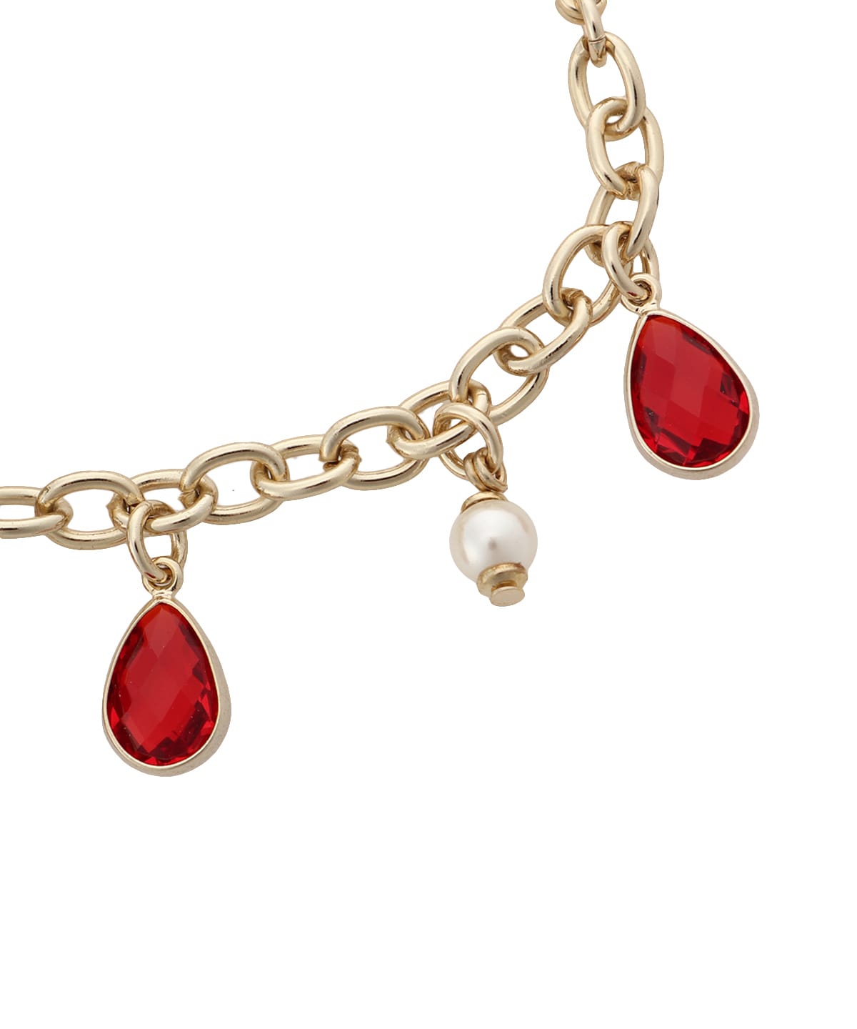 クリアラメフラワーバッグチャーム