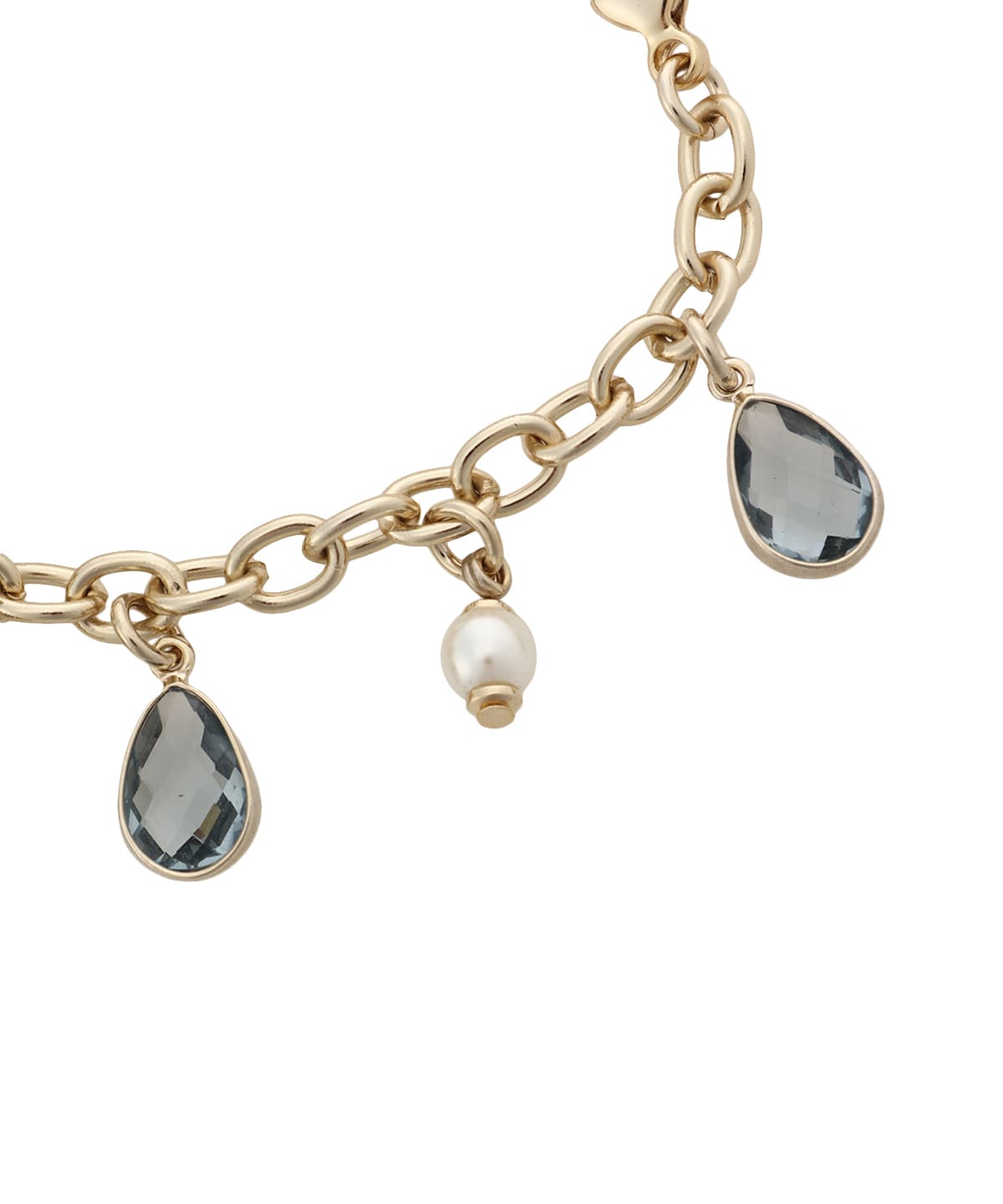 クリアラメフラワーバッグチャーム