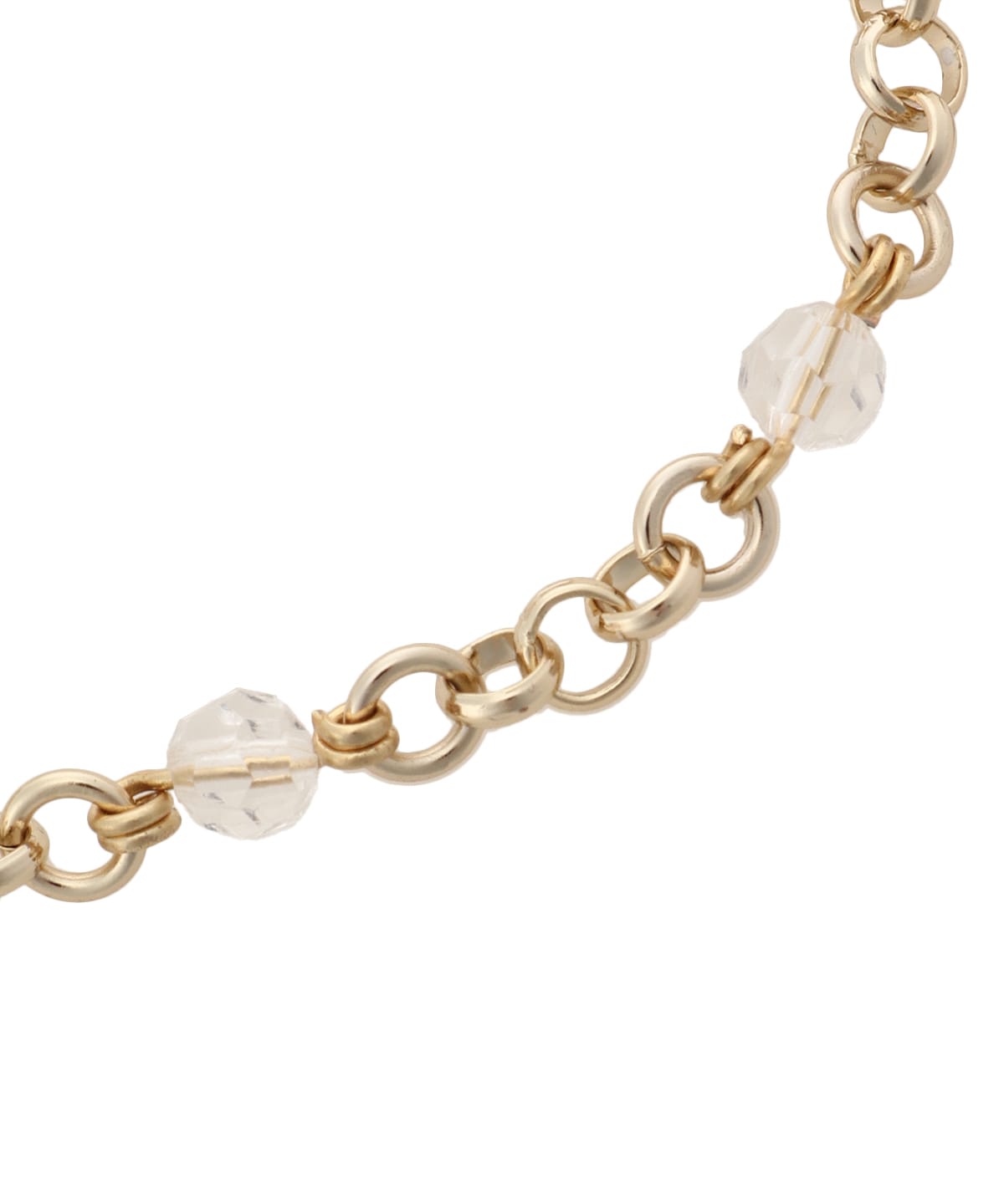 フラワービジューバッグチャーム