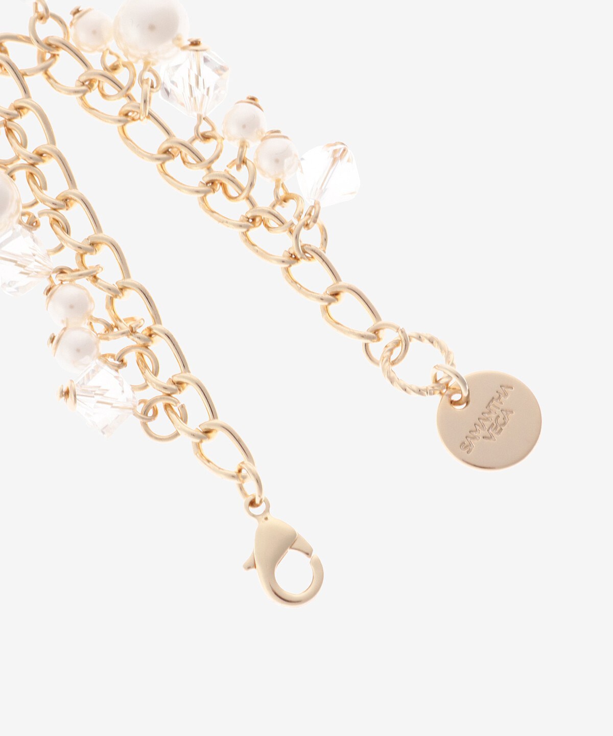 ○サマンサティアラ イニシャルリング N ゴールド