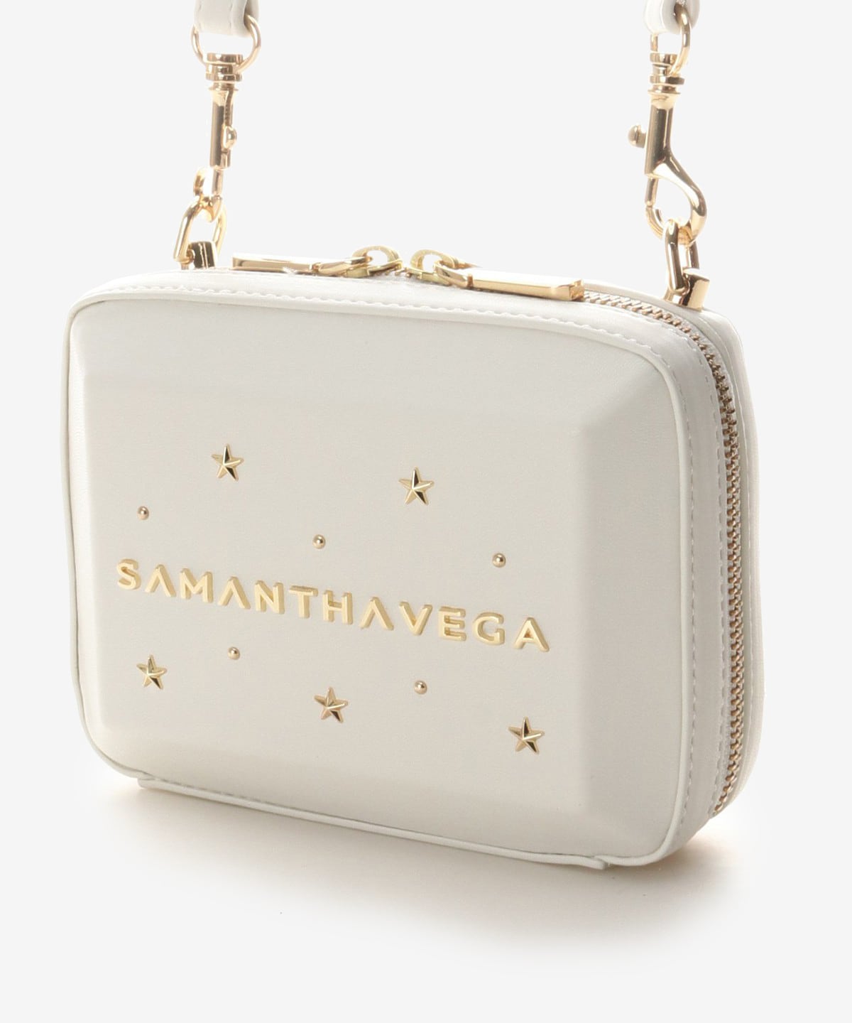 ナノスクエアスターストーンショルダーバッグ