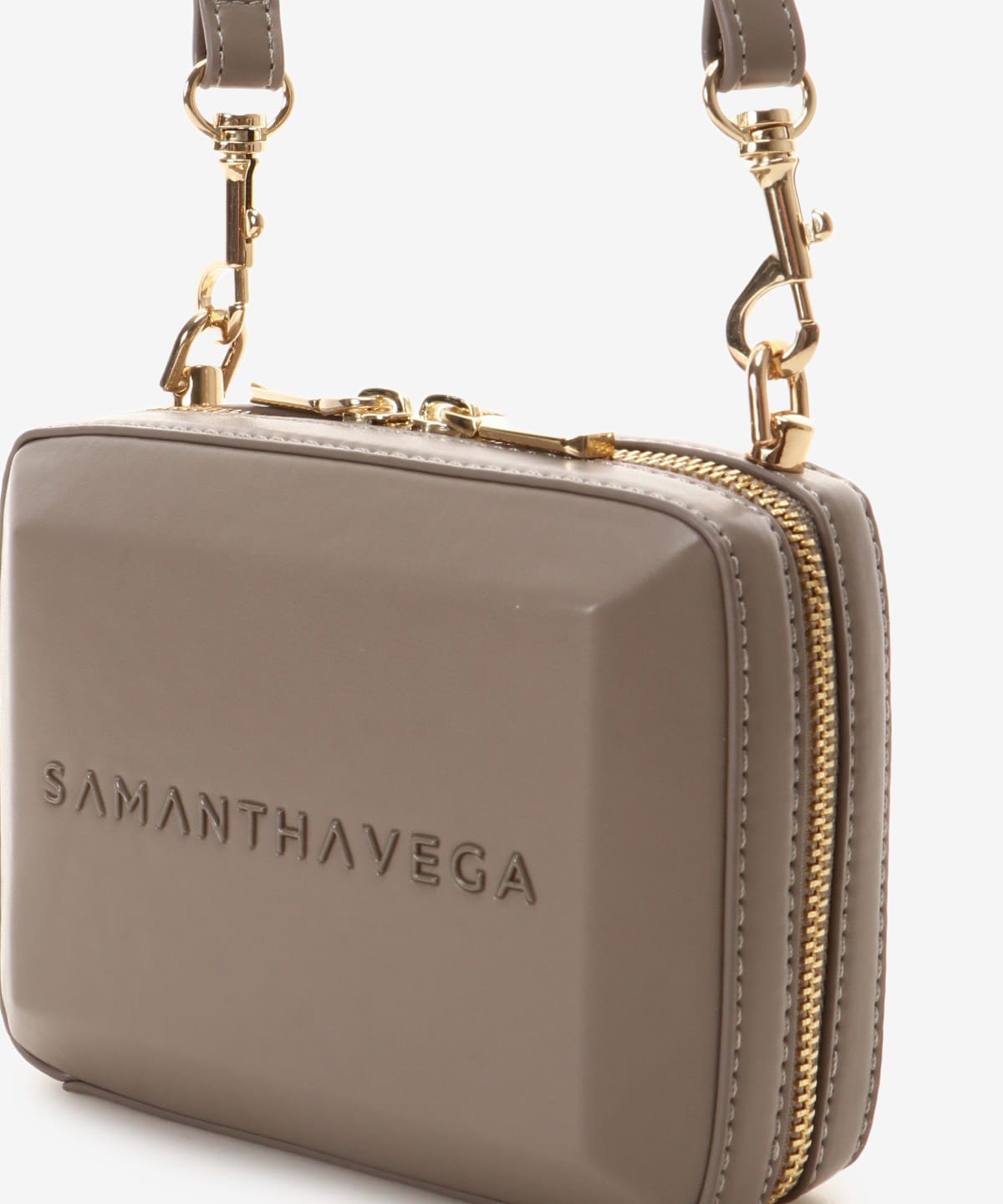 ナノスクエアストーンショルダーバッグ