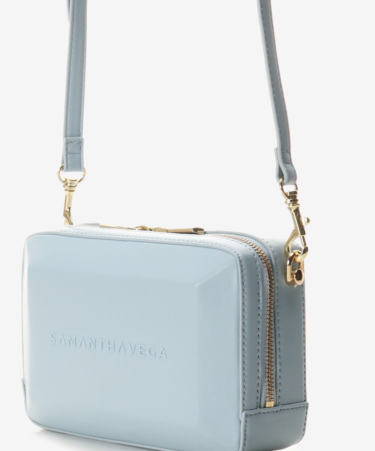 スクエアストーンショルダーバッグ