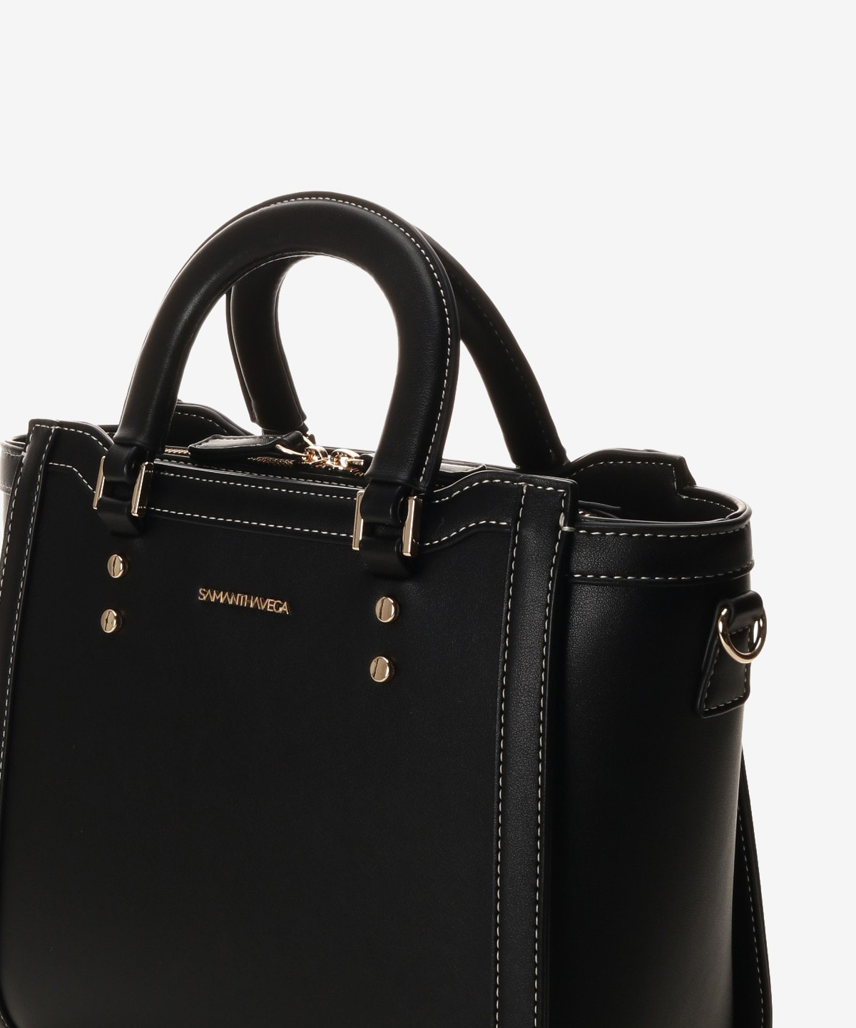 ポイントステッチハンドバッグ