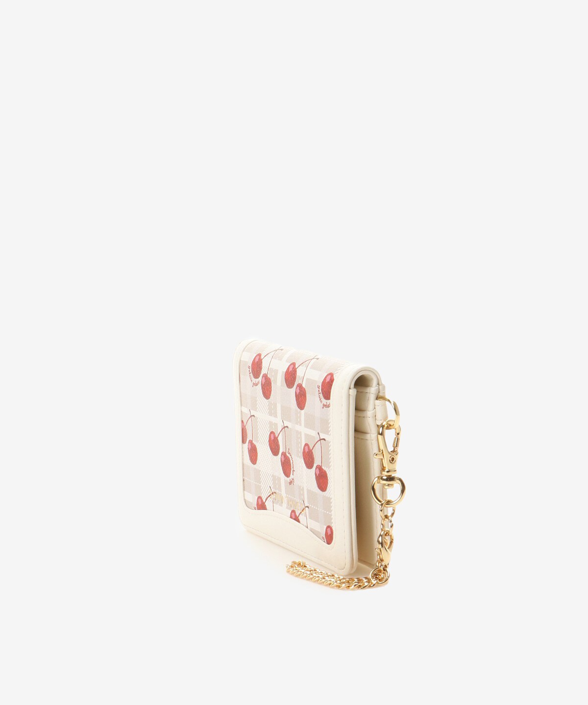 チェックチェリーパスケース(FREE オフホワイト): SAMANTHAVEGA