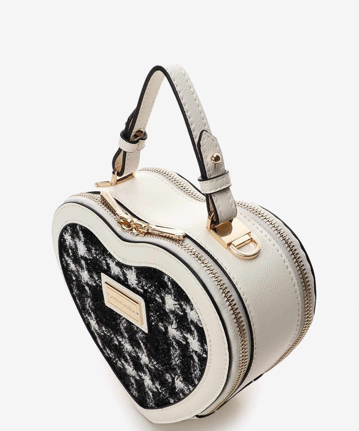 BETSEY JOHNSON ショルダーバッグ（スカーフ付きラウンドミニ 
