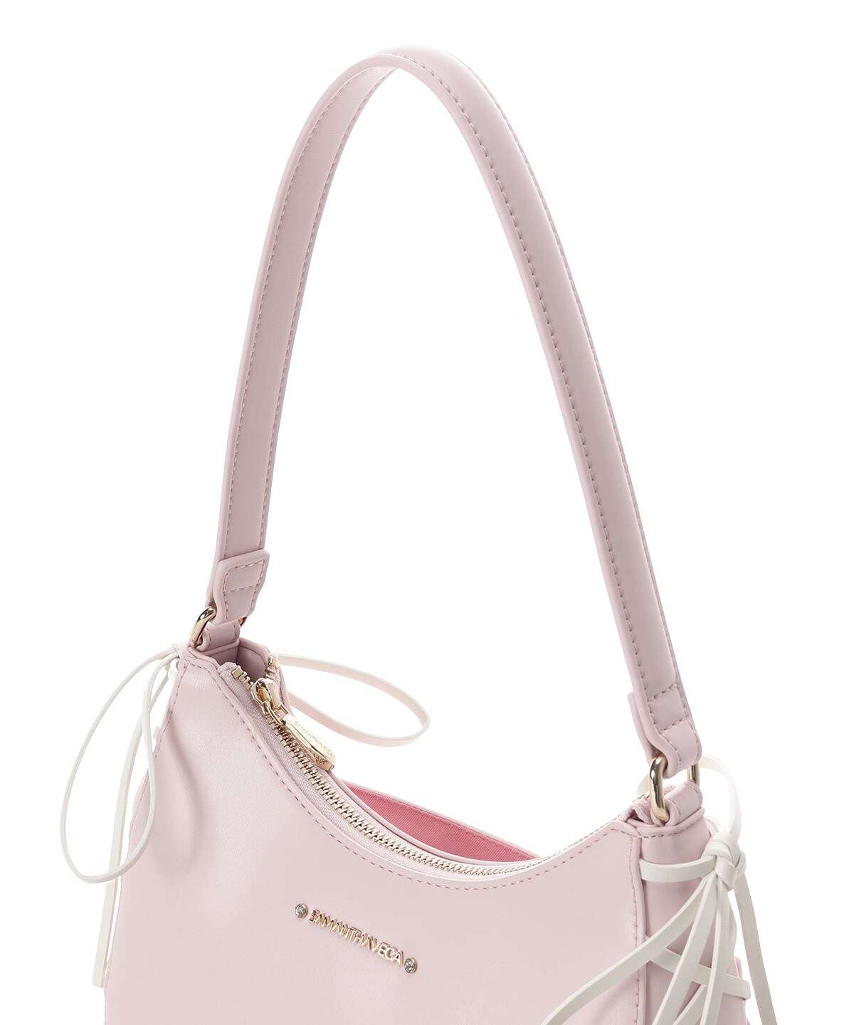 バレエコアレースアップワンショルダーバッグ