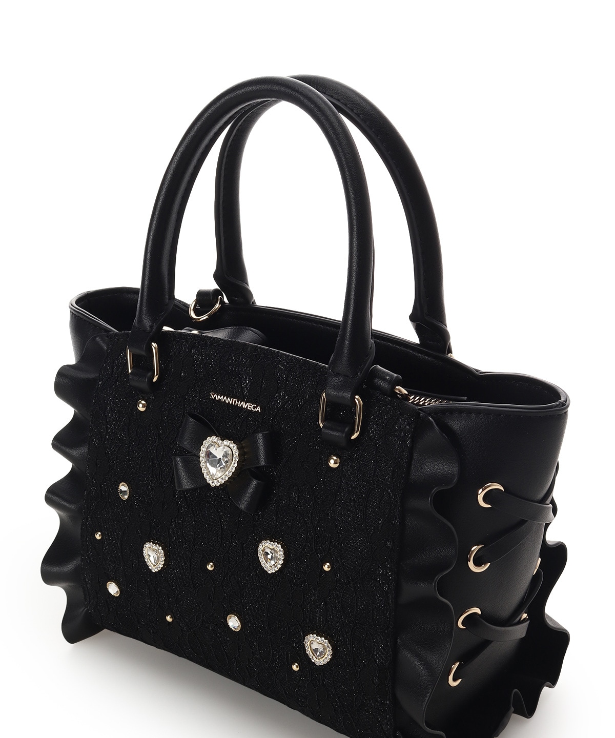 サマンサベガ バレリーナフラッター黒 オンラインショップ＆一部店舗限定】バレリーナフラッター（ミニ