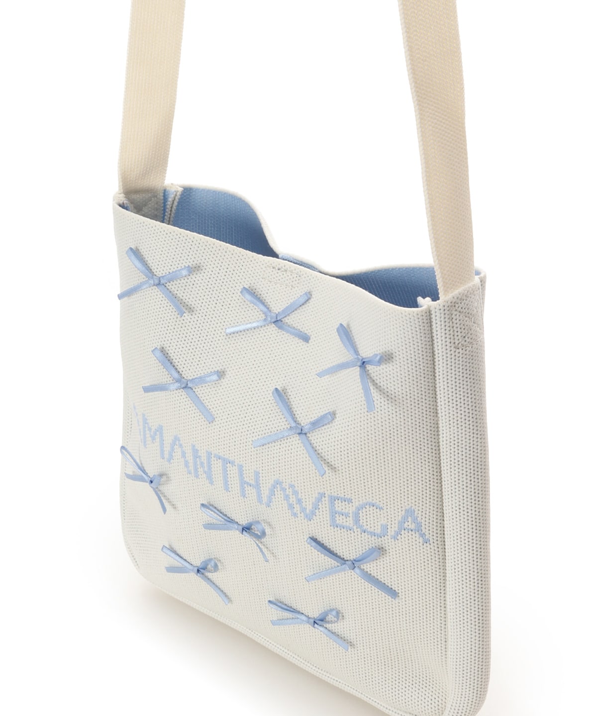 ニットショルダーバッグ