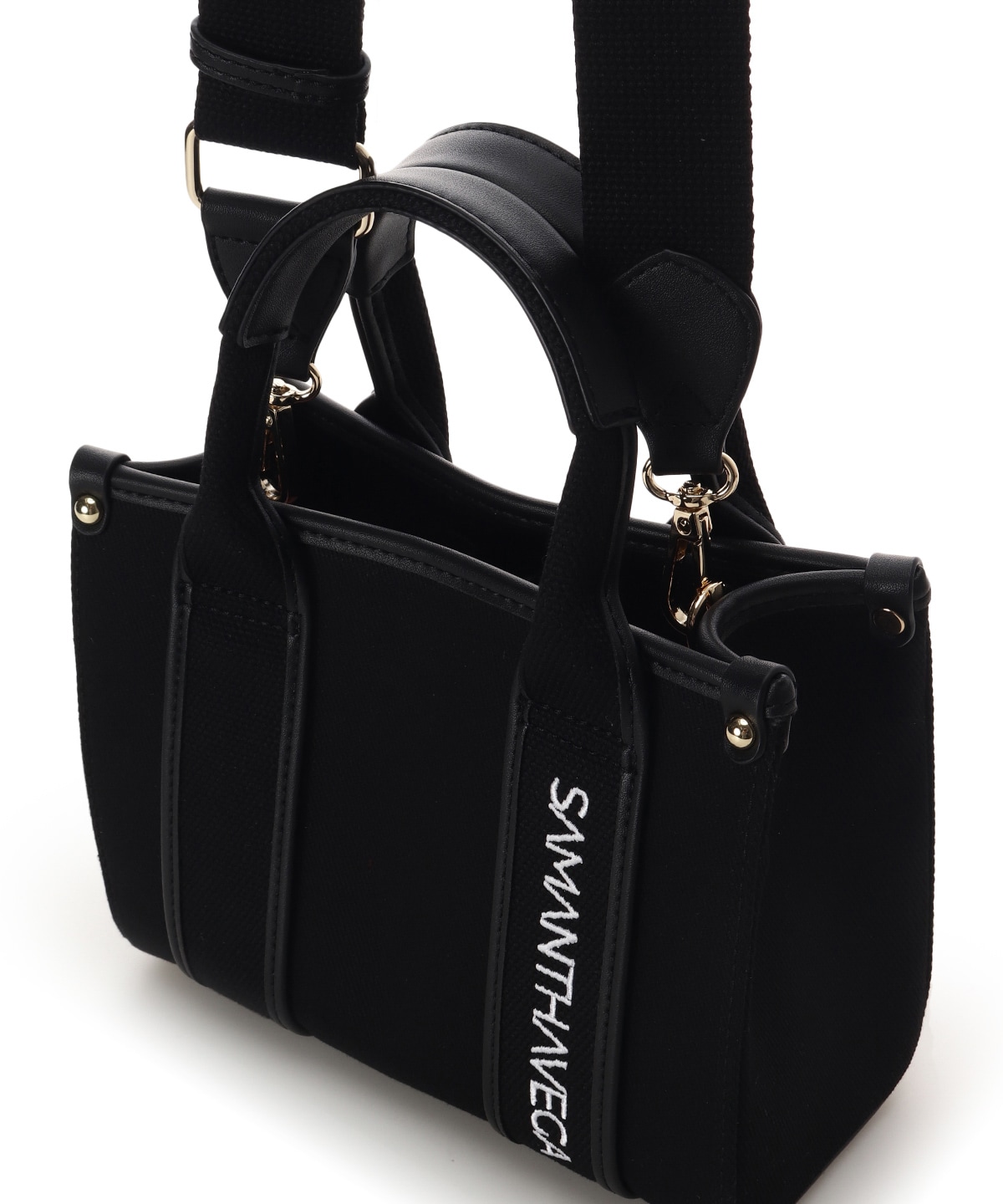 新色ロゴテープキャンバスショルダーバッグ（ミニ）