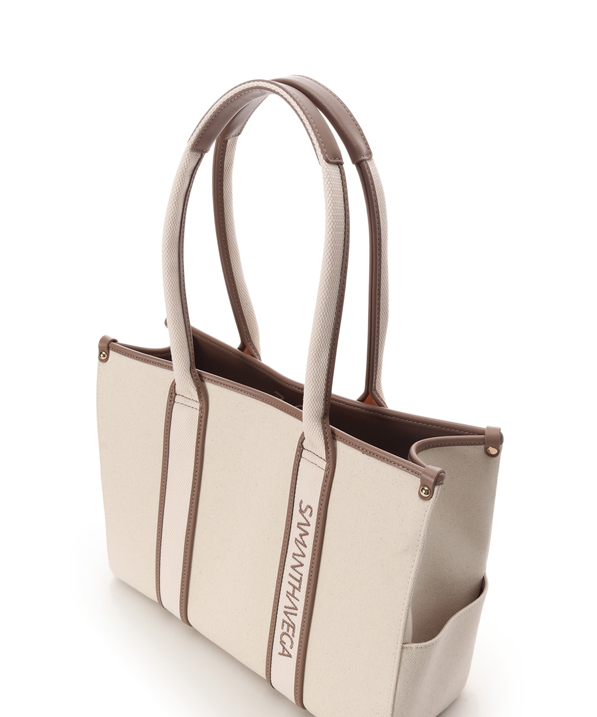 新色ロゴテープキャンバスA4トートバッグ