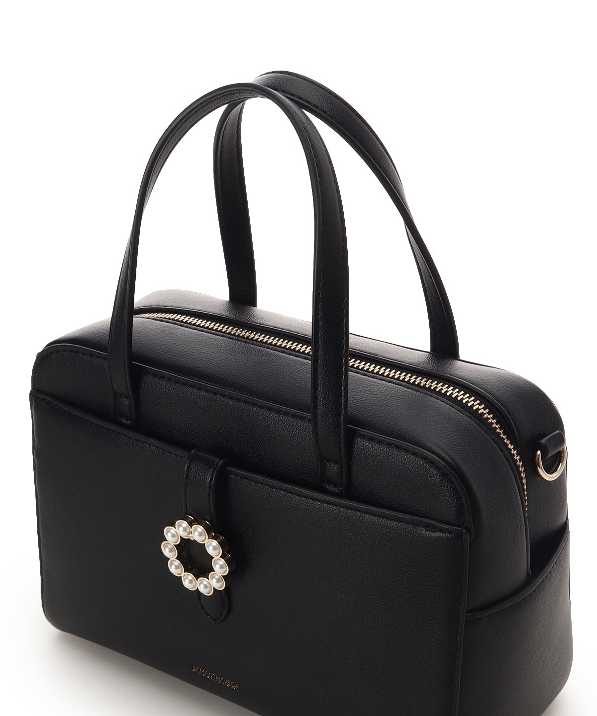 サークルパールハンドバッグ