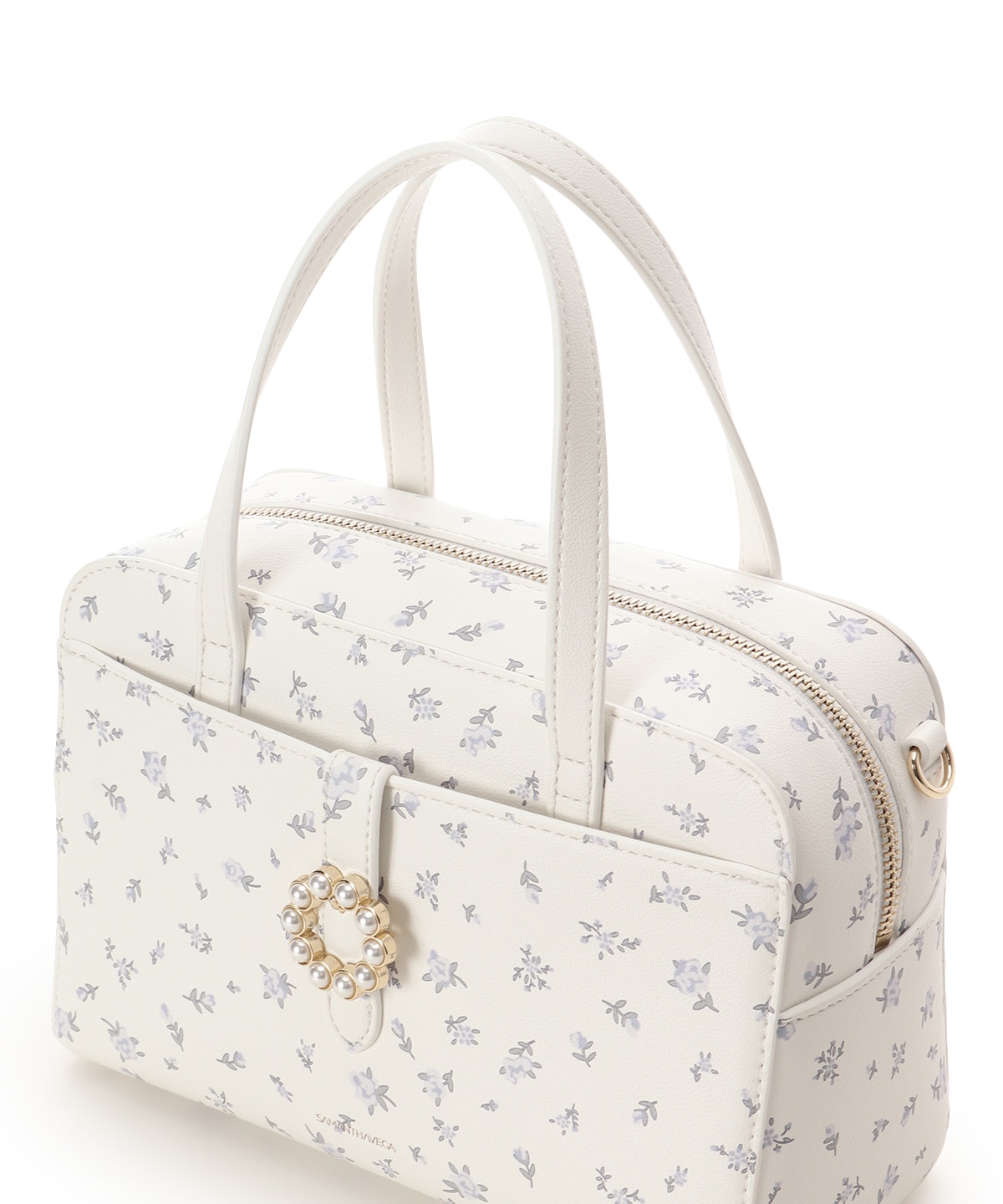 サークルパールハンドバッグ