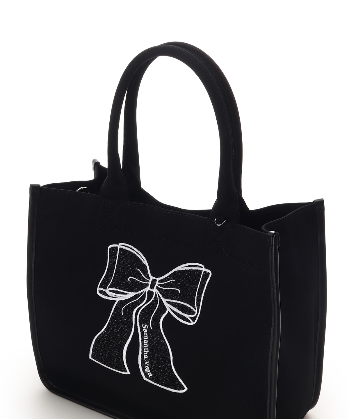 リボン刺繍トートバック