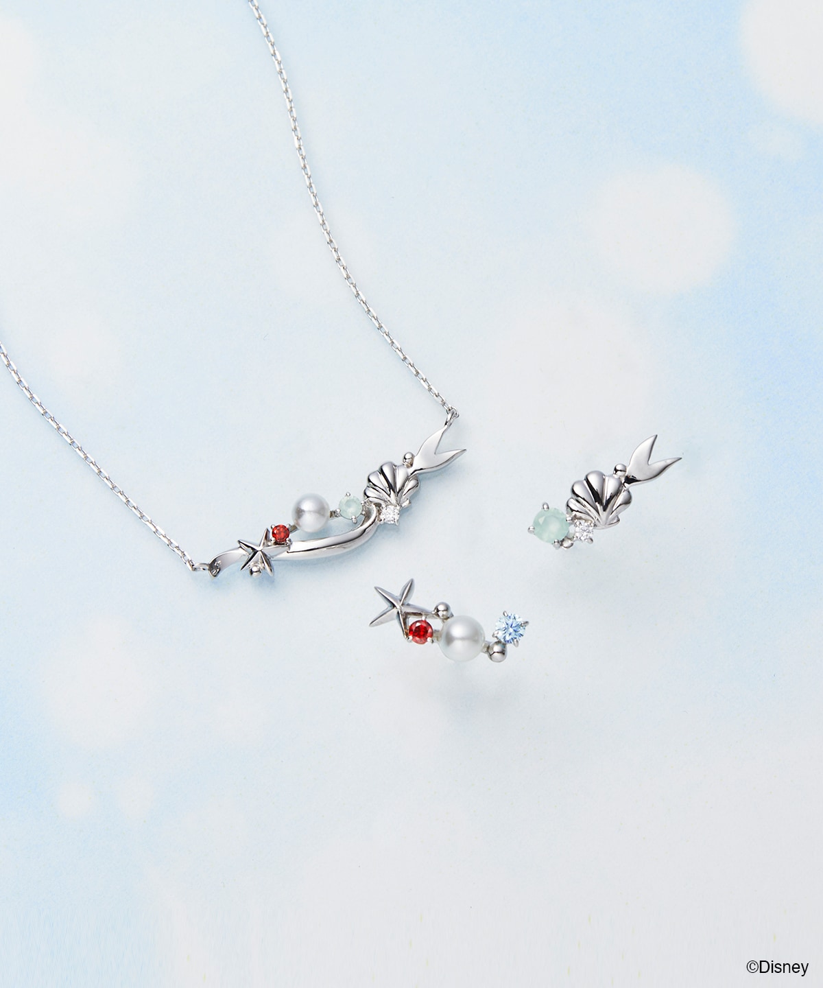 「ディズニーコレクション プリンセスシリーズ」 ネックレス(アリエル)