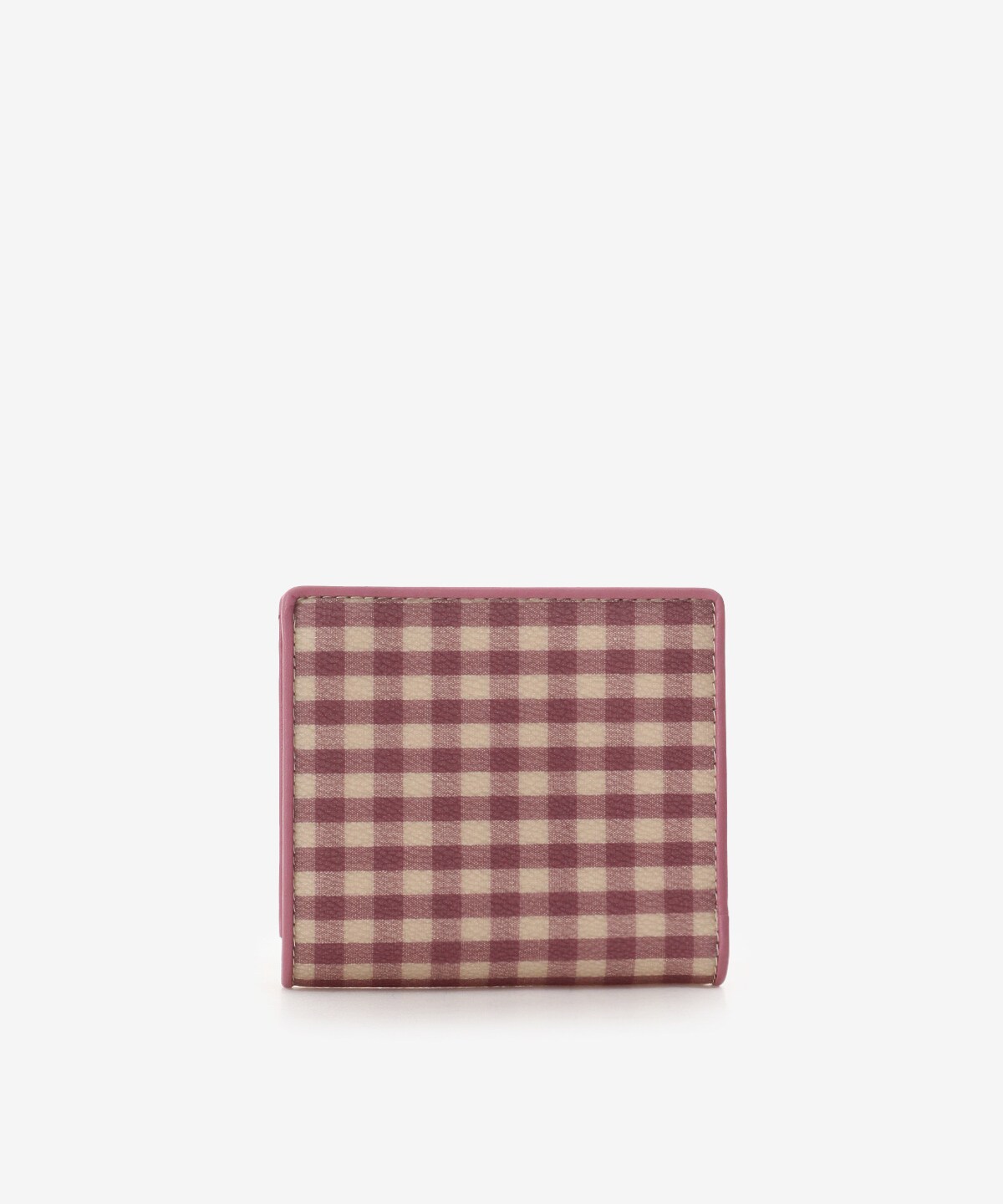 ギンガムチェックl字型ファスナー折財布 Free ピンク Samantha Thavasa Petit Choiceサマンサタバサグループ 公式オンラインショップ