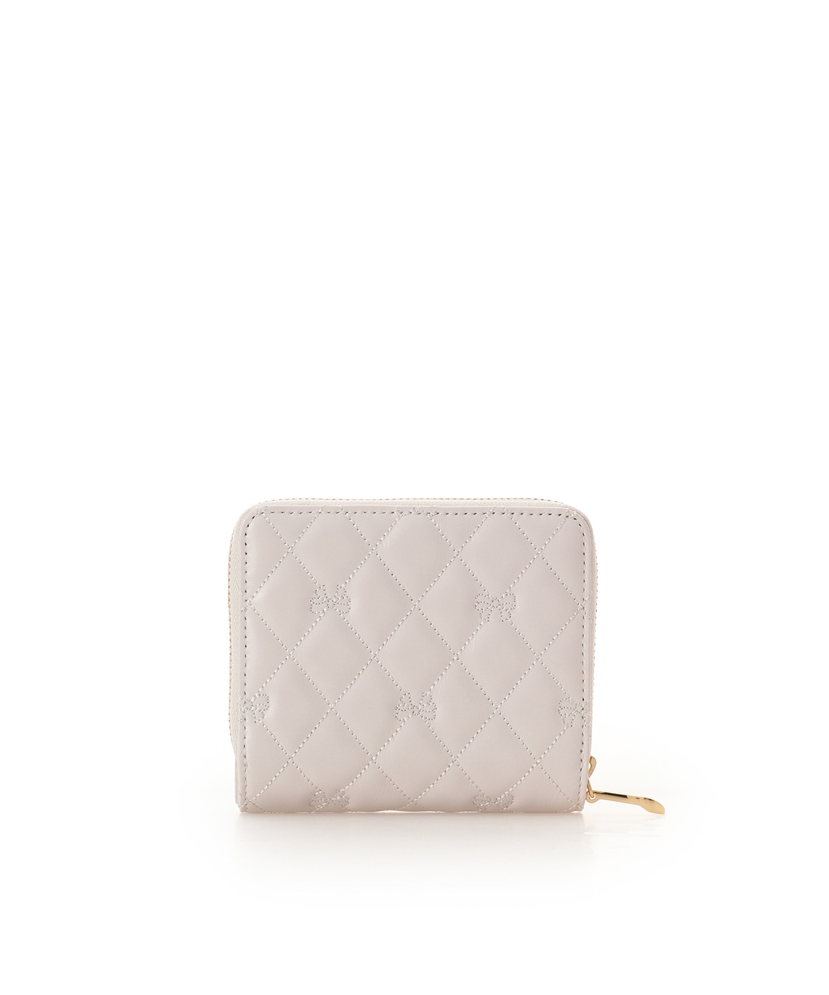 リボンキルト 折財布