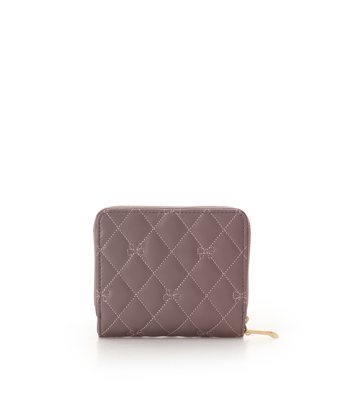 リボンキルト 折財布