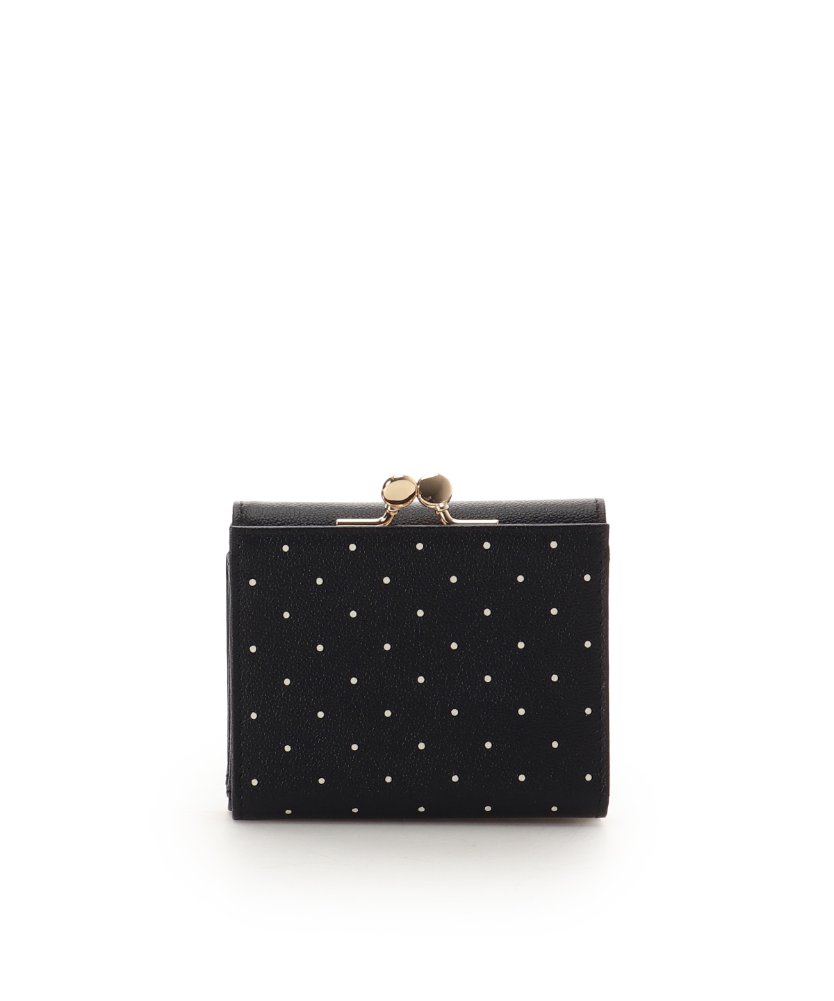 スカラップドット 折財布