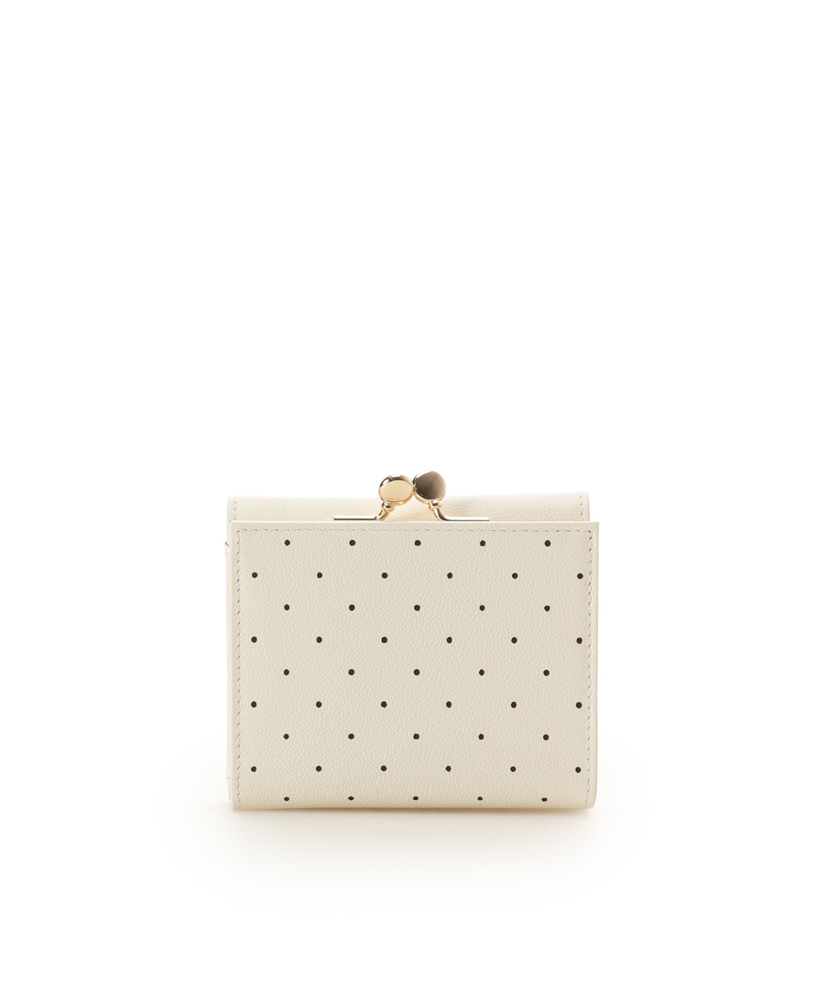 スカラップドット 折財布