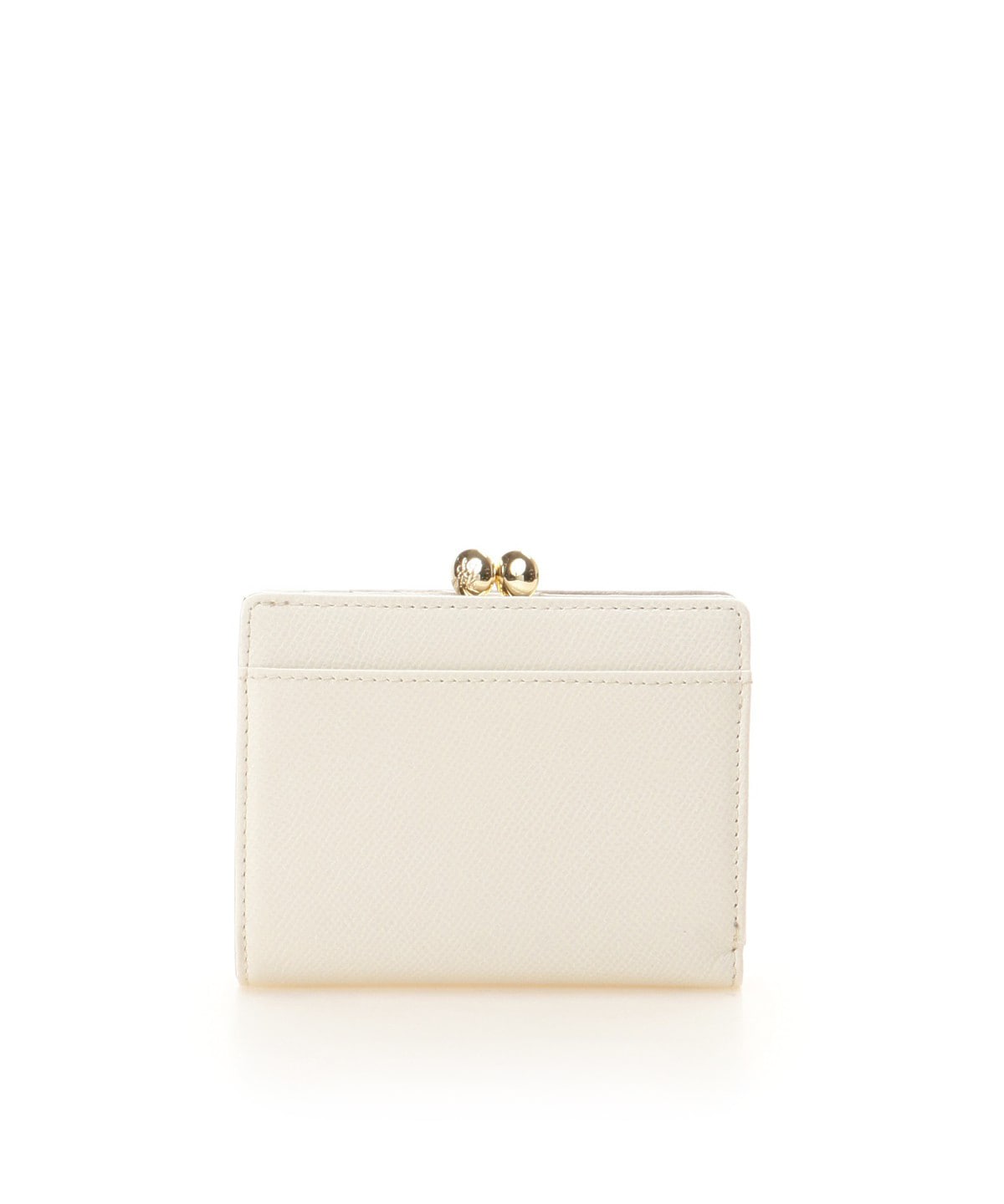 バイカラー 口金折財布