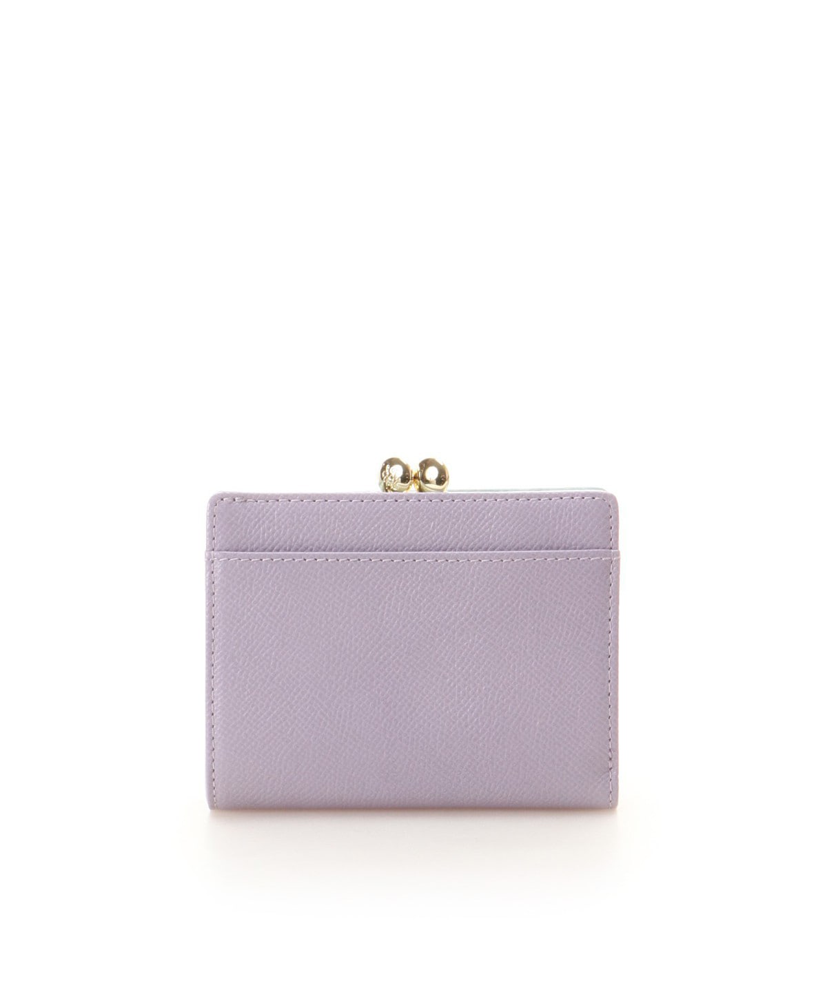 バイカラー 口金折財布