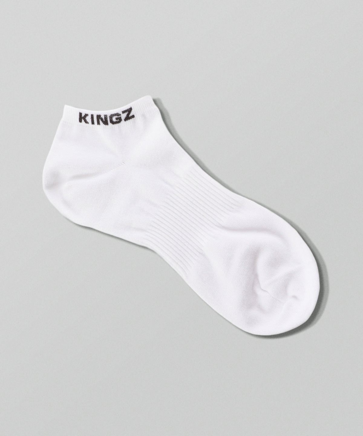 KINGZロゴ ショート丈ソックス