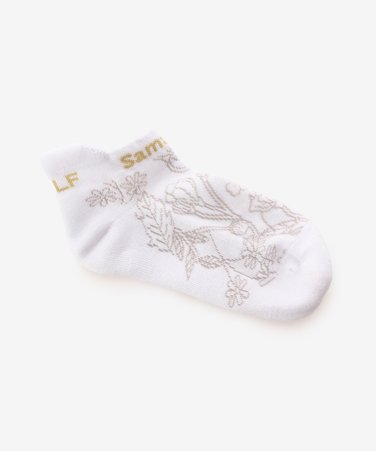 フラワーアンクルソックス