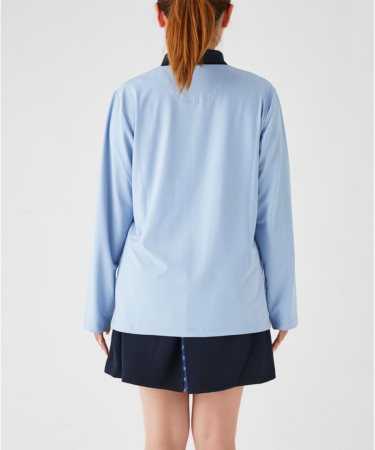 サマンサロゴプリント長袖ポロ