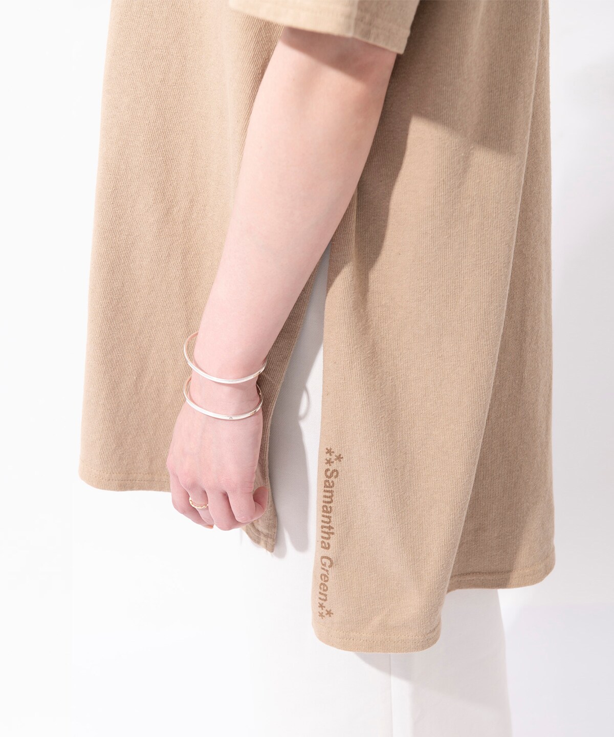 Samantha Green チュニックtシャツ コーヒー染め Free グレージュ Samantha Thavasaサマンサタバサグループ 公式オンラインショップ Samantha Green チュニックtシャツ コーヒー染め Free グレージュ Samantha Thavasaサマンサタバサグループ 公式オンラインショップ