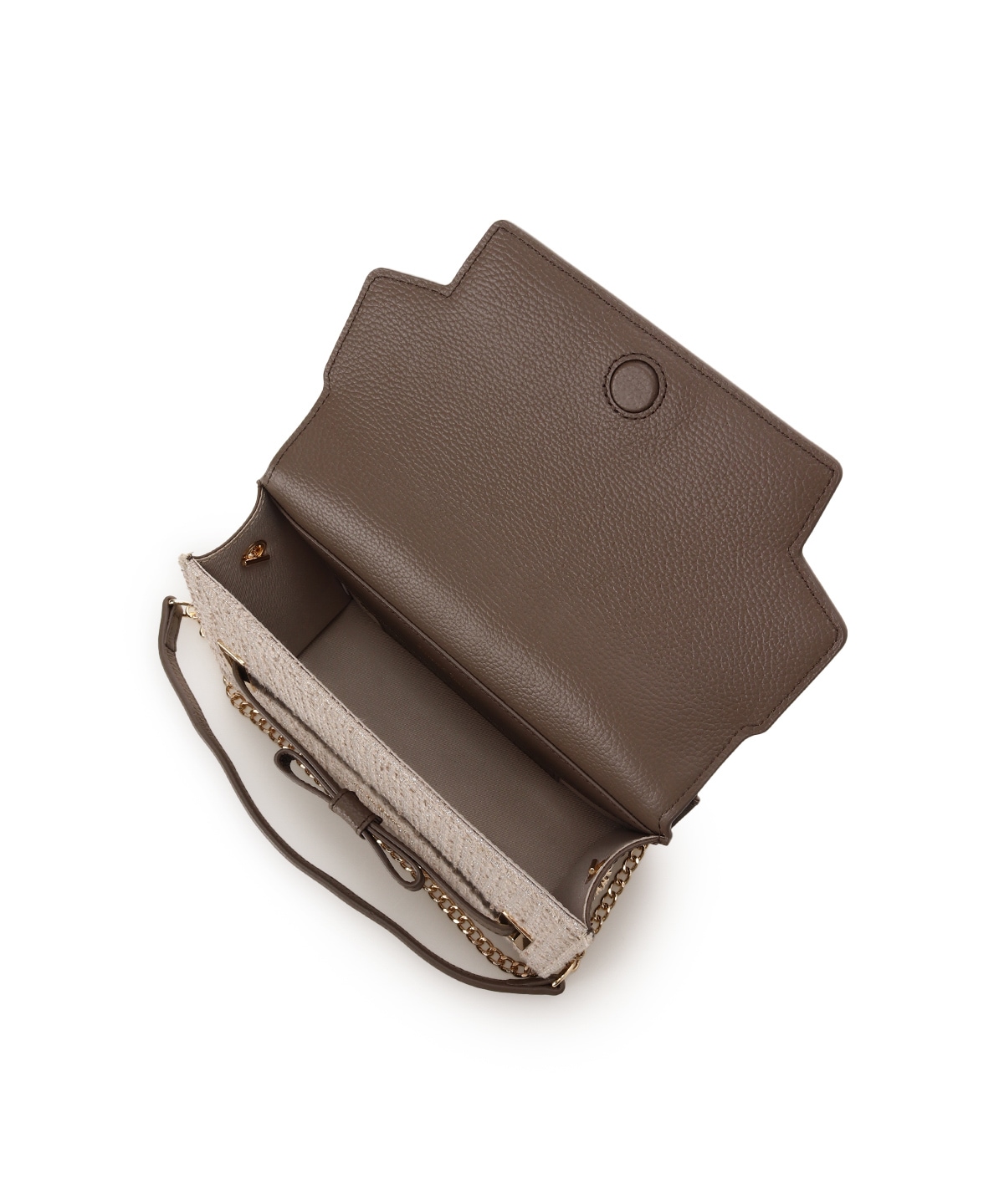 ループツイードデザイン エムシュシュⅢ ショルダーバッグ