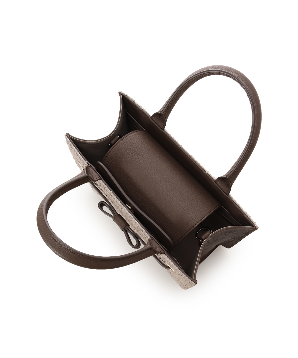 ループツイードデザイン エムシュシュⅢ トートバッグ