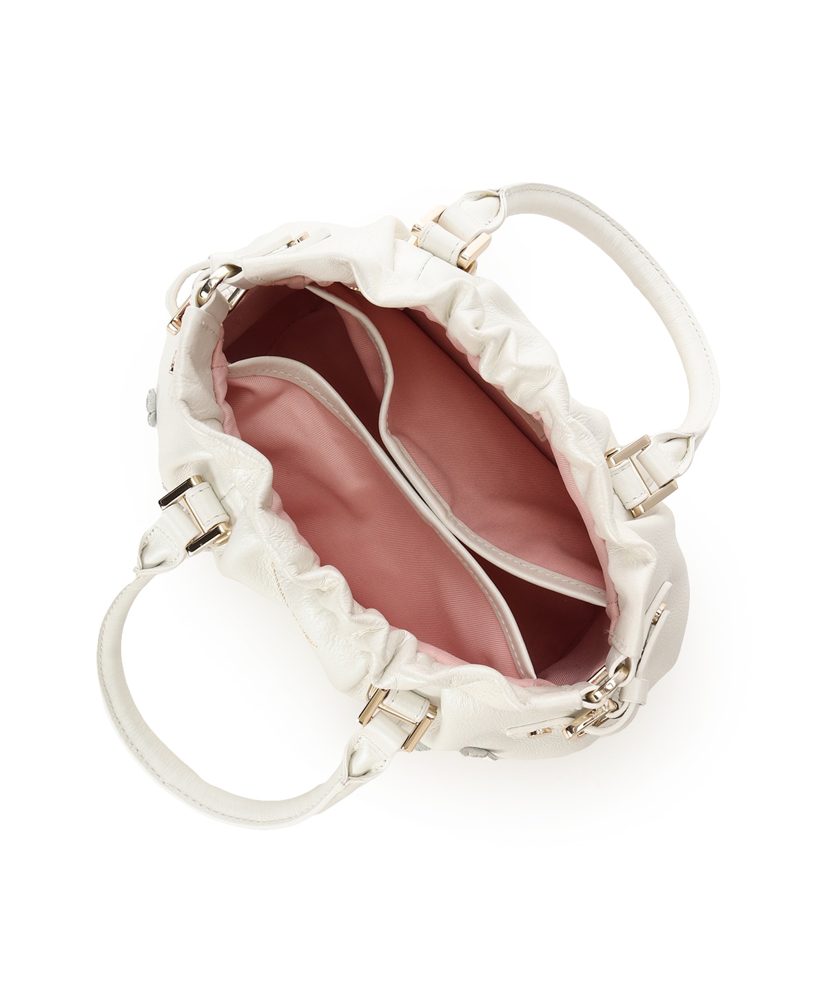 [Holiday Collection]フラワーデザイン サマンサ ルプリュ・ミニョン ハンドバッグ ミニサイズ