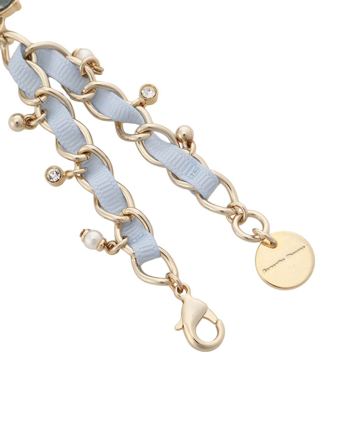 リボンハートバッグチャーム