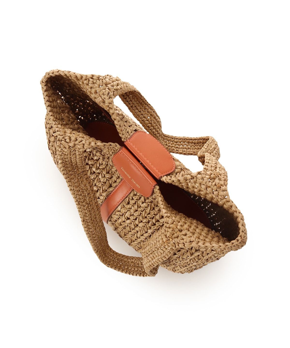 かご編みトートバッグ