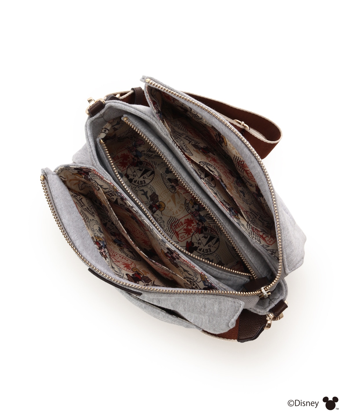 「ミッキー&ミニー」TRAVELコレクション ショルダーバッグ