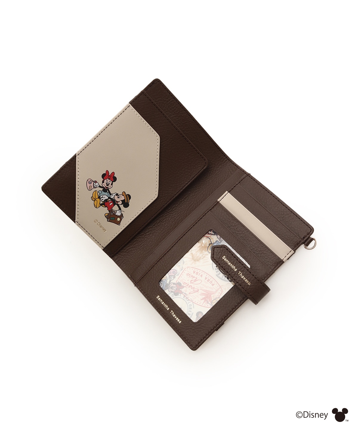 「ミッキー&ミニー」TRAVELコレクション パスポートケース