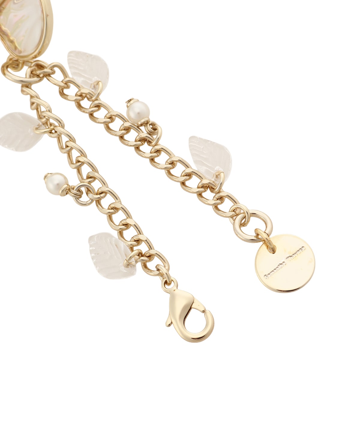 アクアフラワーバッグチャーム