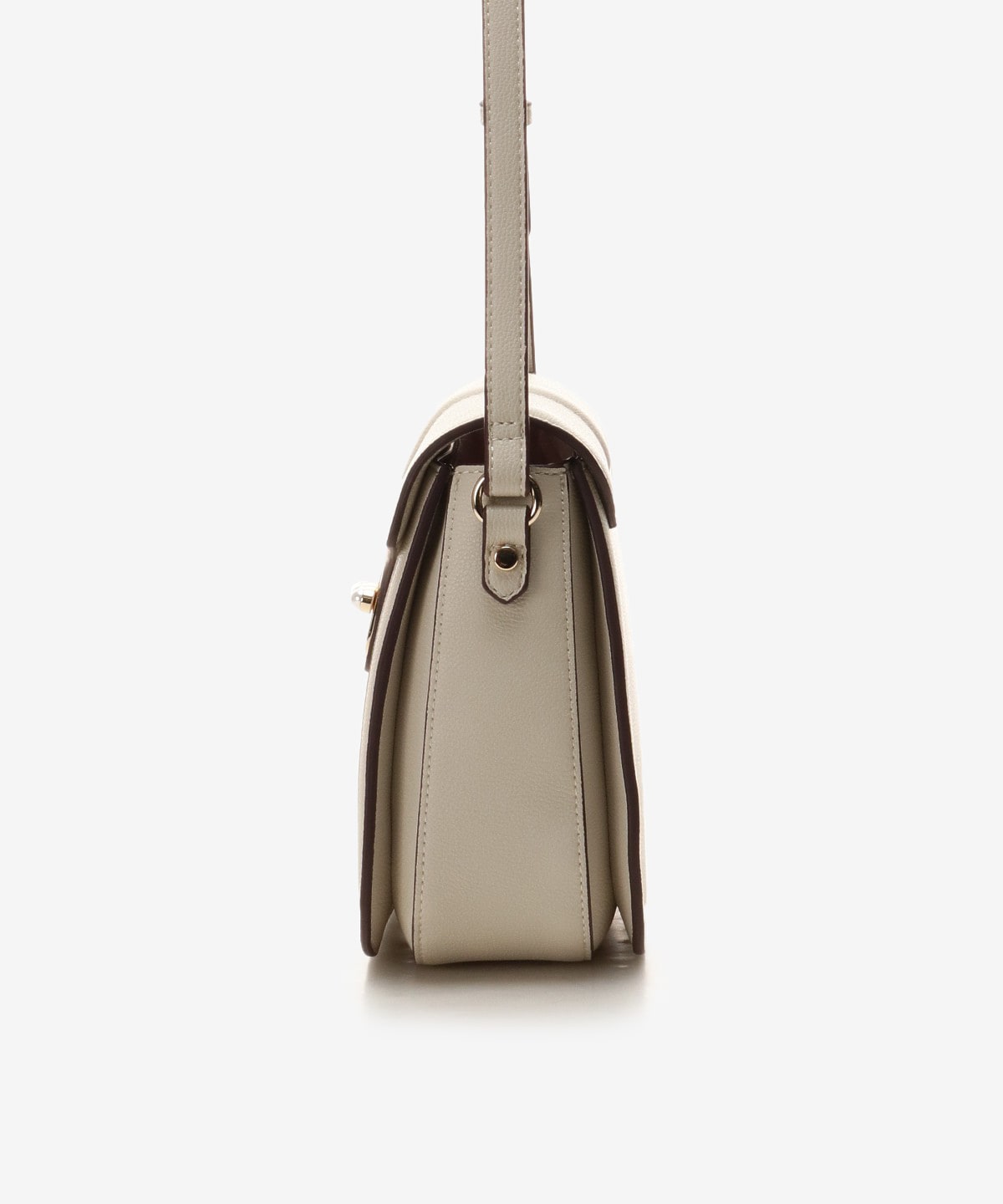 オリジナルパール金具ショルダーバッグ