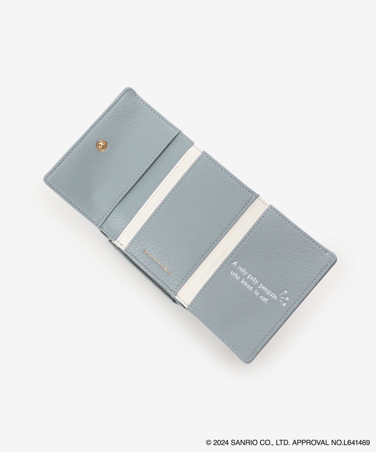 【タキシードサムコレクション】ビジュー折財布