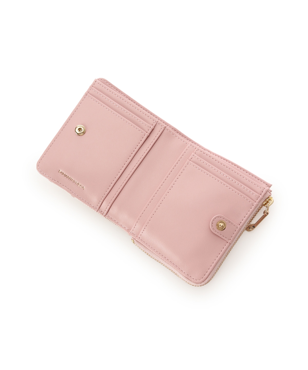 ロゴテープ折財布