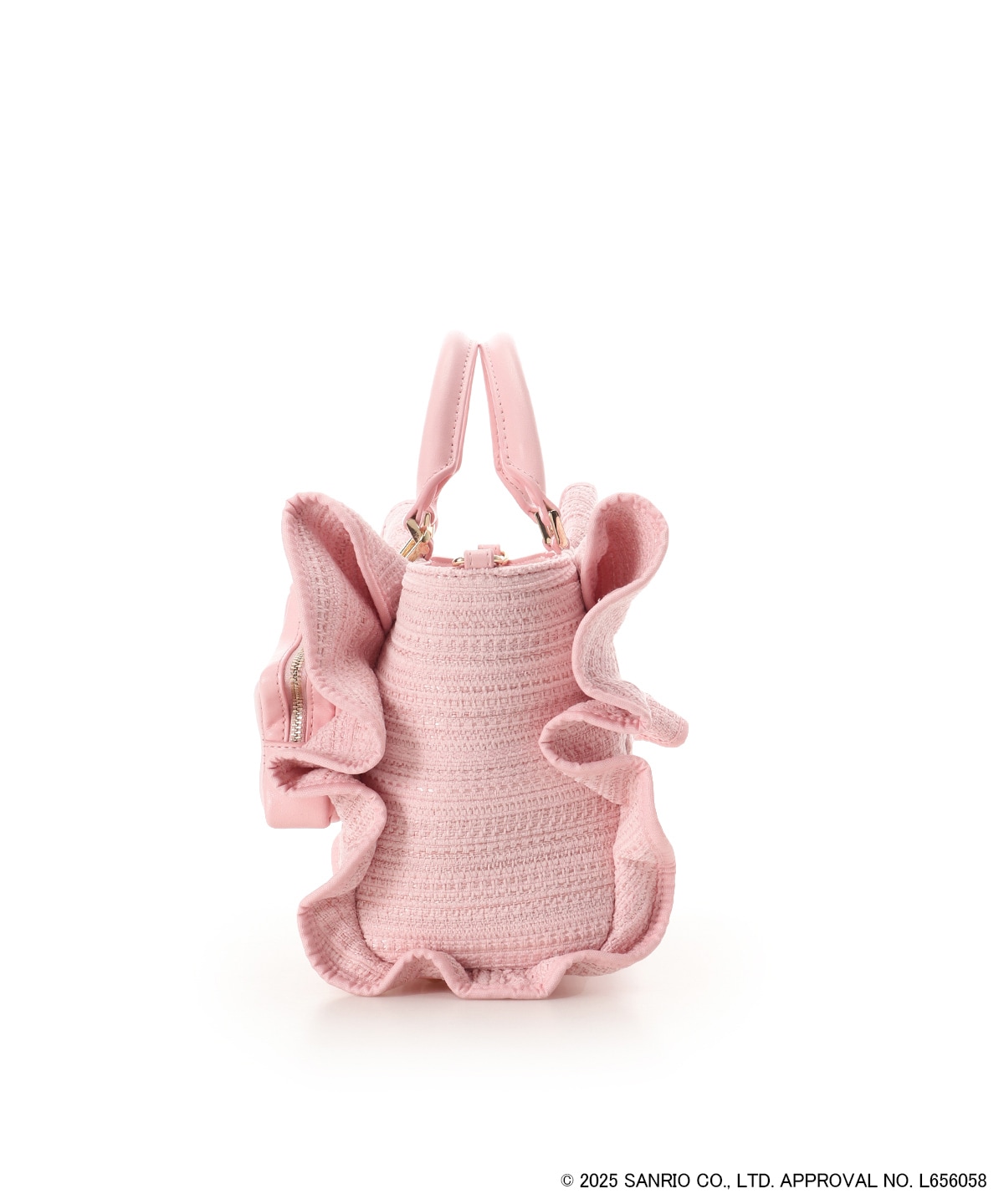 『リトルツインスターズ』(キキ&ララ)フリルハンドバッグ