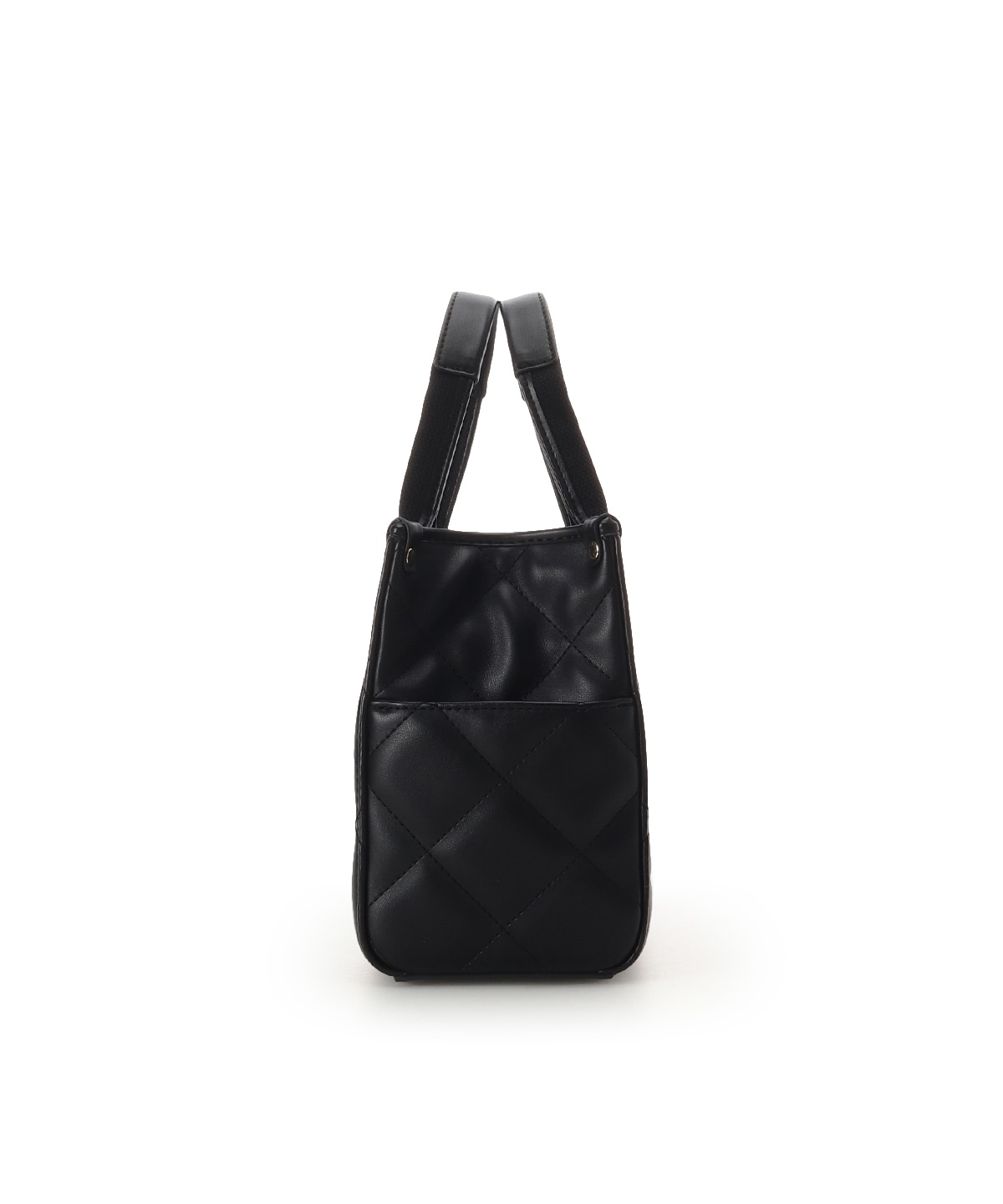 ロゴテープビジューハンドバッグ