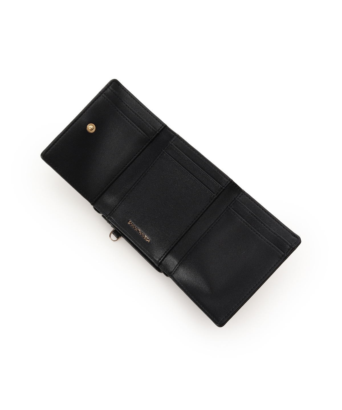 バレッタリボン折財布