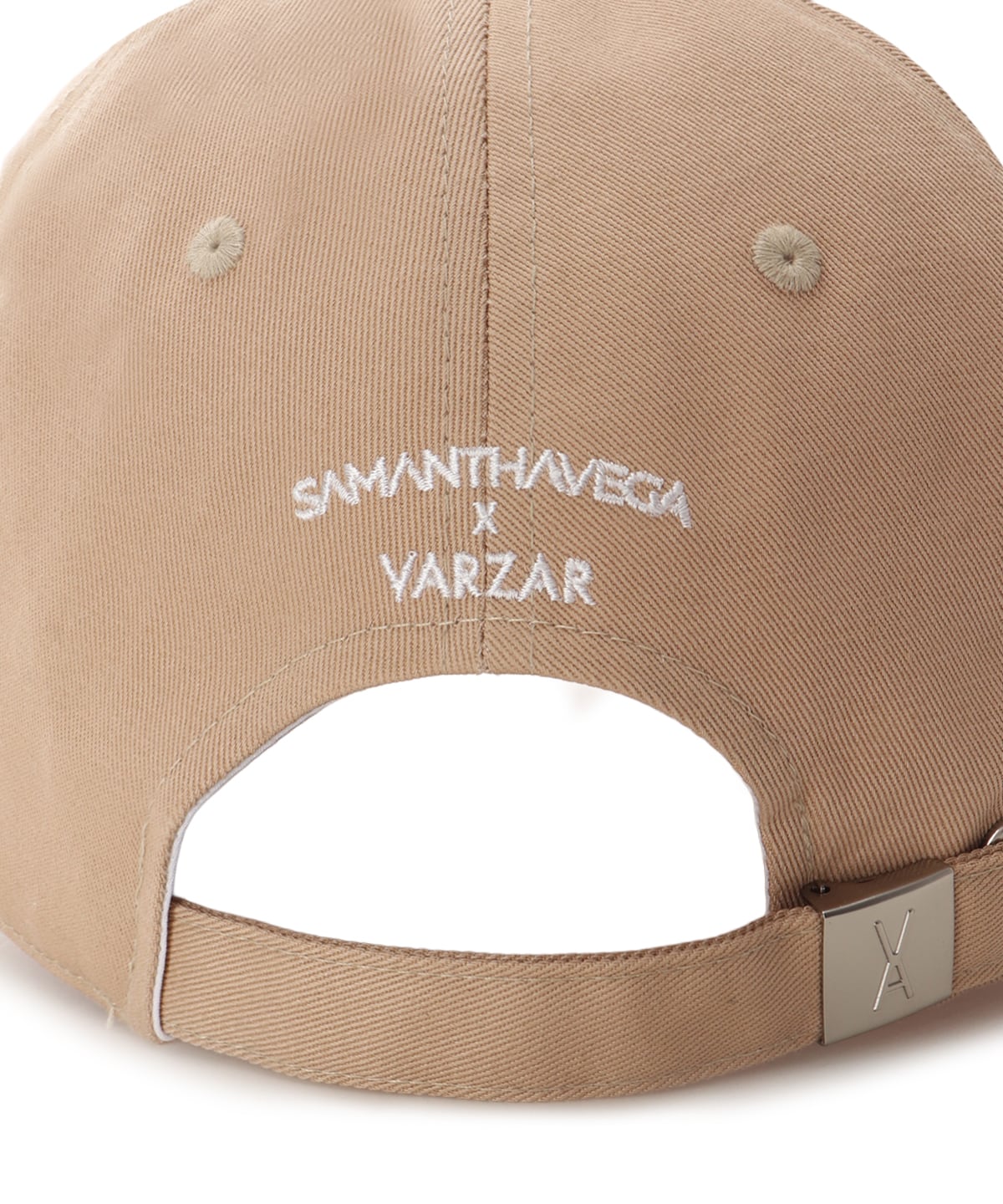 SAMANTHAVEGA×「VARZAR（バザール）」コラボコレクション ロゴ刺繍キャップ