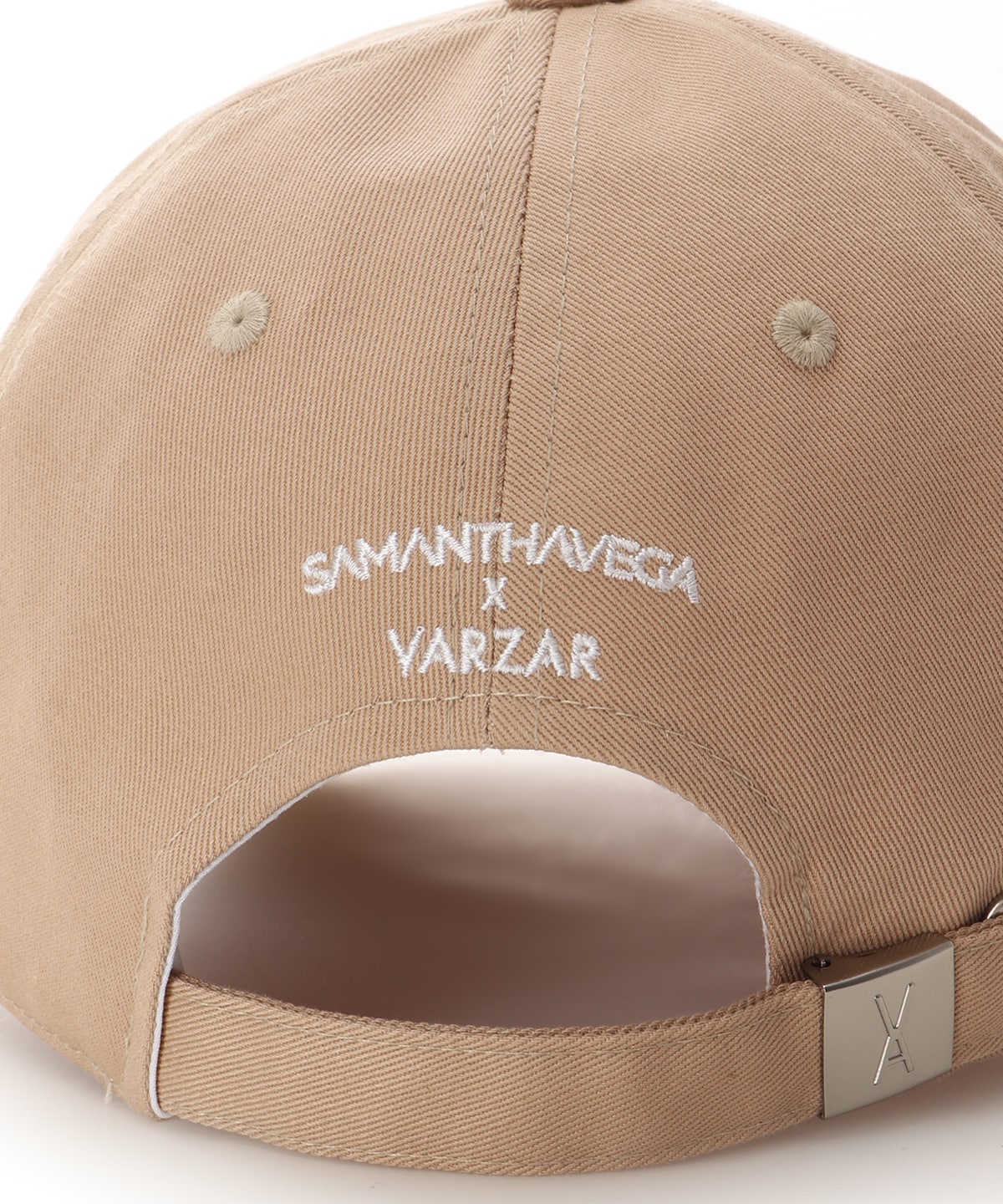 SAMANTHAVEGA×「VARZAR（バザール）」コラボコレクション ロゴ刺繍キャップ