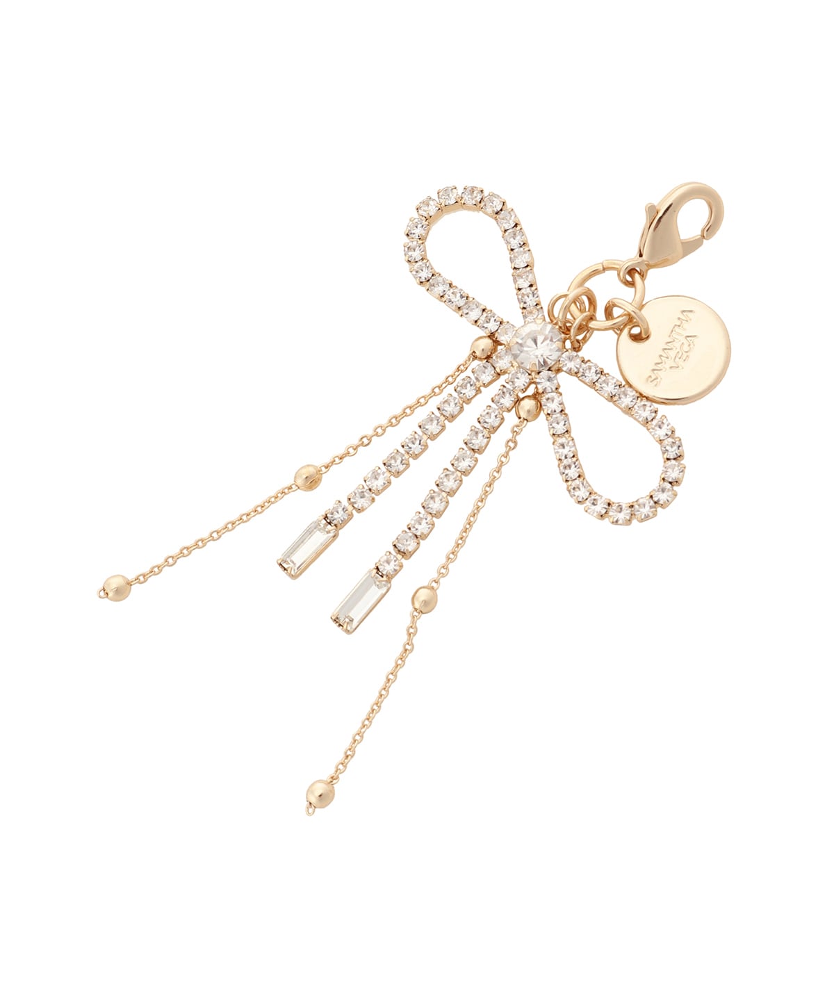 スウィングリボン バッグチャーム