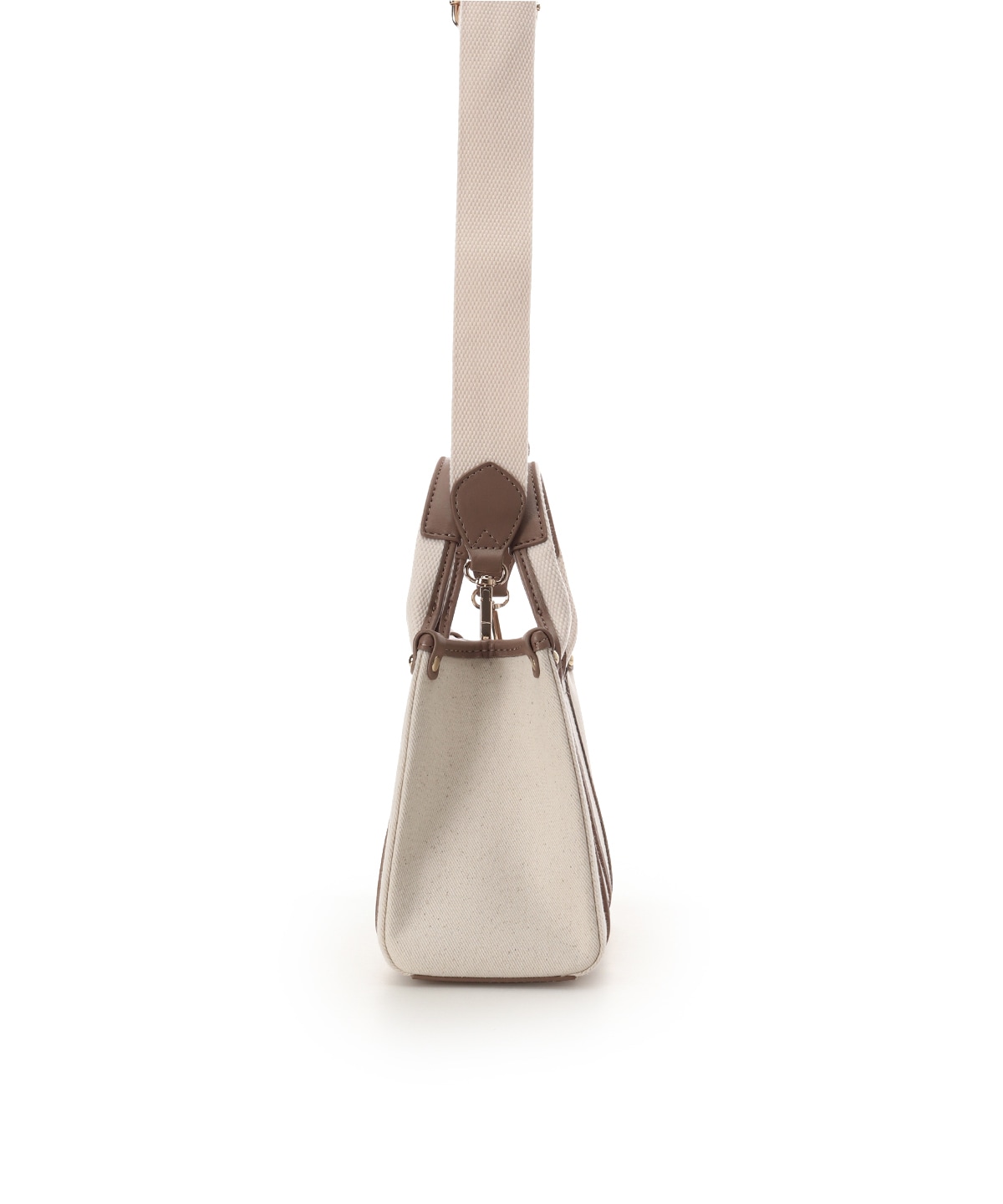 新色ロゴテープキャンバスショルダーバッグ（ミニ）