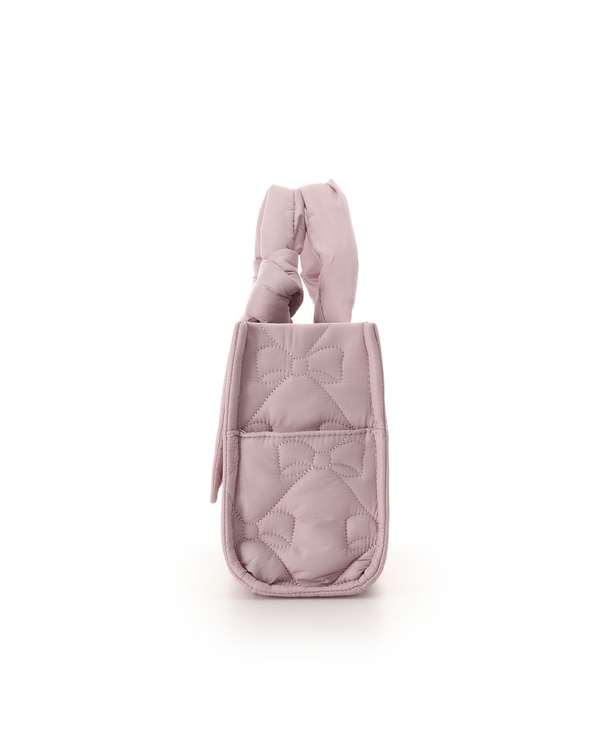 リボンキルティングハンドバッグ